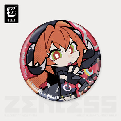New Eridu Series Obol Squad Chibi Tinplate Badge