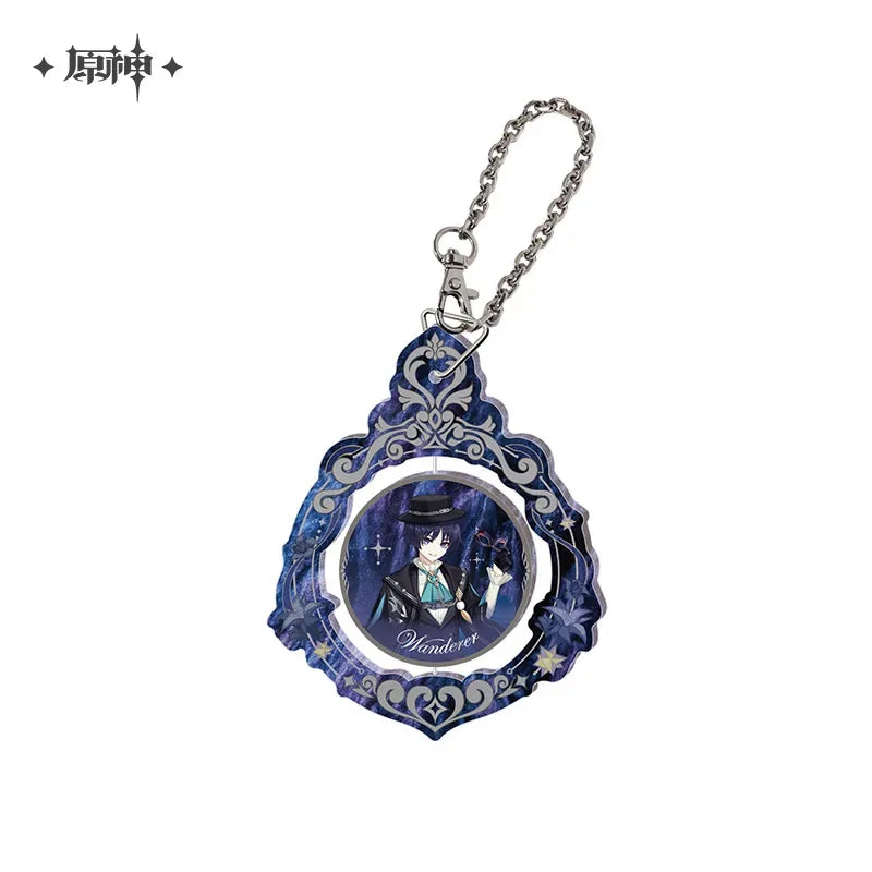 Genshin Impact FES 2026 Series Rotating Pendant Wanderer ACG Go Anime www.acg-go.com Arlecchino, Columbina, Flins, Genshin Impact, Pendant & Keychain, Skirk, Tartaglia, Wanderer