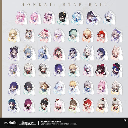 Honkai: Star Rail Nameless Honor Series Acrylic Clip