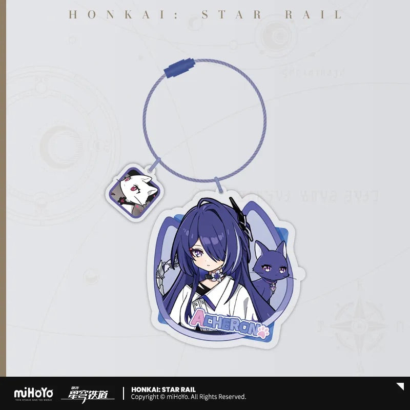 Little Cat Series Acrylic Keychain