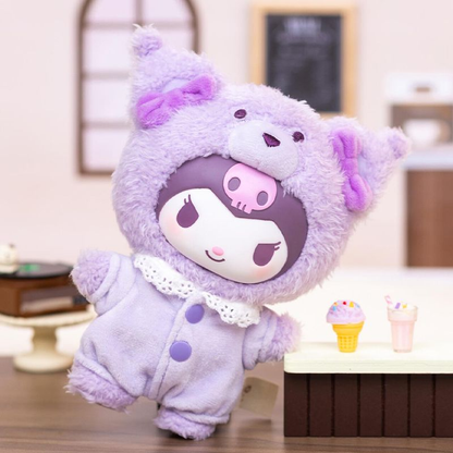 Sanrio Characters Latte Baby Series Plush Keychain Mystery Box