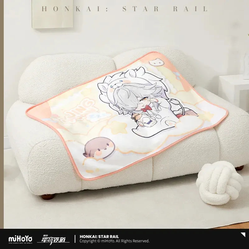 Honkai: Star Rail Boys Dormitory Chibi Household Series Blanket