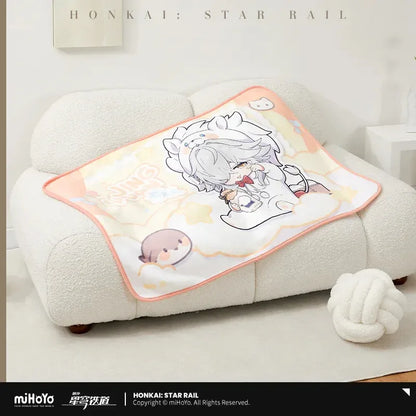 Honkai: Star Rail Boys Dormitory Chibi Household Series Blanket