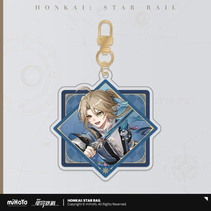 Interstellar Journey Series Acrylic Keychain