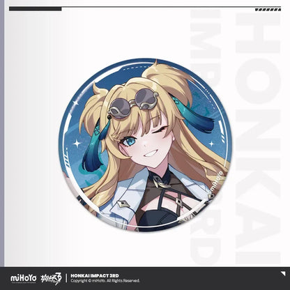 Stigmata Series Tinplate Badge Honkai Impact 3rd Songque (Collection) ACG Go Anime www.acg-go.com Bronya, Griseo, Herrscher of Sentience, Honkai Impact 3rd, Kiana, Raiden Mei, Senadina, Songque, Thelema