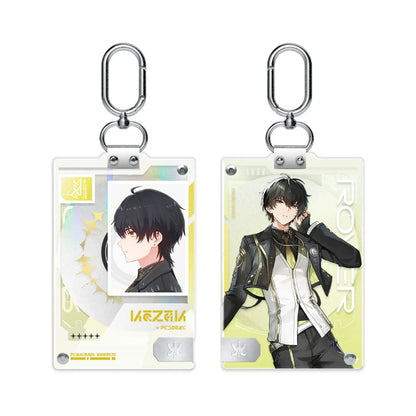 Wuthering Waves School Entry Pass Series ID Keychain (Aemeath, Luuk Herssen)