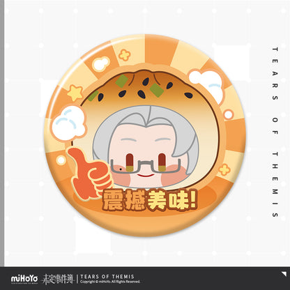 Great Pan-Fried Buns Series Chibi Mini Tinplate Badge