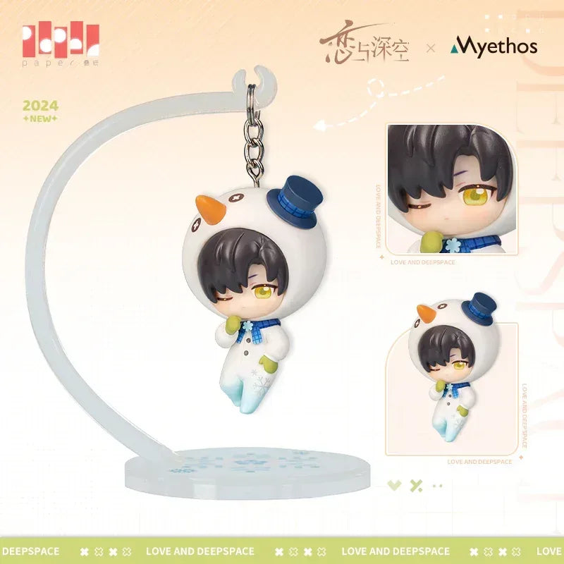 Love and Deepspace Fluttering Heart Series Chibi Figure Mystery Box Zayne ACG Go Anime www.acg-go.com Love and Deepspace, Rafayel, Xavier, Zayne