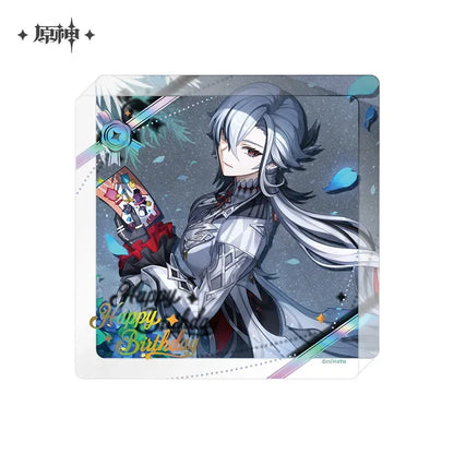 The Day of Destiny Series Thick Acrylic Coaster 2025 Arlecchino ACG Go Anime www.acg-go.com Alhaitham, Arataki Itto, Baizhu, Beidou, Bennett, Candace, Charlotte, Chevreuse, Collei, Cyno, Dehya, Diluc, Diona, Fischl, Gorou, Household, Jean, Kamisato Ayato, Kirara, Lisa, Lynette, Lyney, Noelle, Paimon, Qiqi, Raiden Shogun, Rosaria, Sangonomiya Kokomi, Shenhe, Thoma, Venti, Wanderer, Xianyun, Xiao, Yae Miko, Yaoyao, Yelan, Yoimiya, Yun Jin