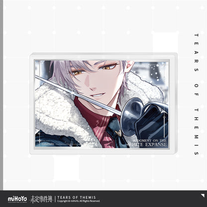 Judgment On The White Expanse Series Acrylic Badge Ornament