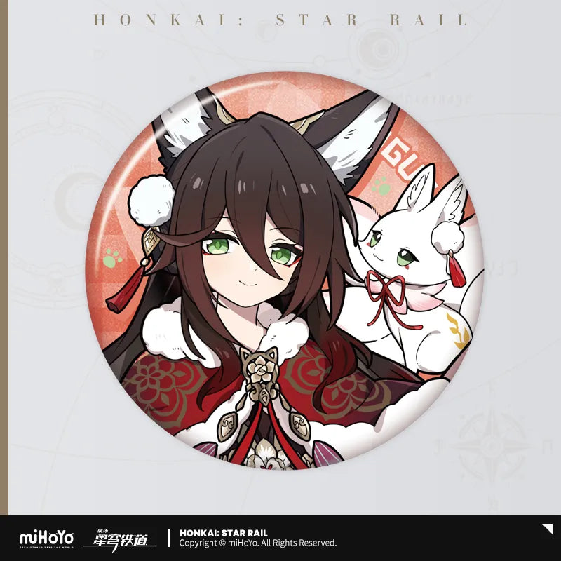 Honkai: Star Rail Little Cat Series Tinplate Badge