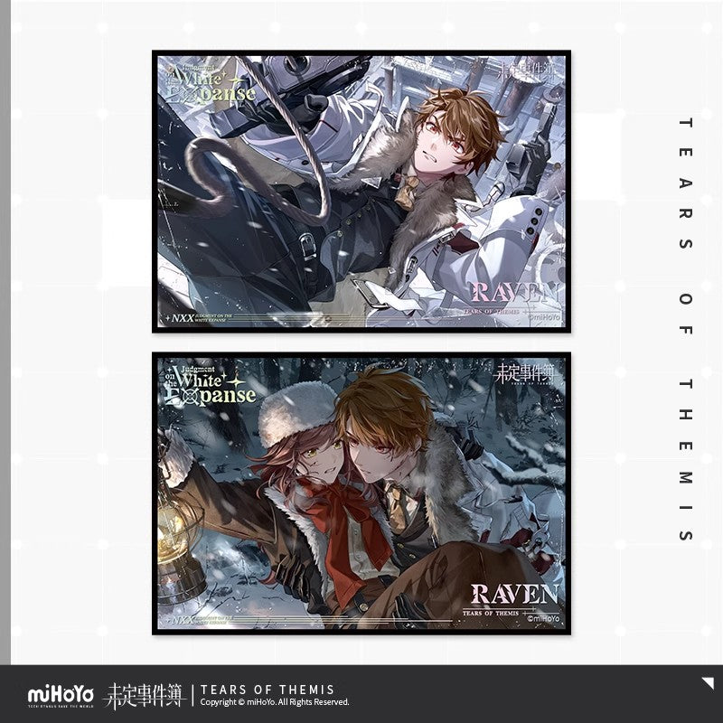 Judgment On The White Expanse Series Shikishi Cardboard