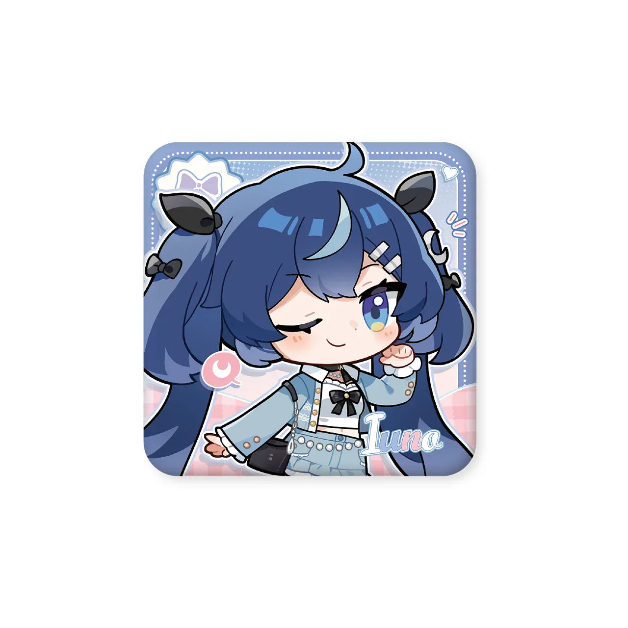 Wuthering Waves x KAKACODE Cleaar Sky Resonance Series Chibi Tinplate Badge