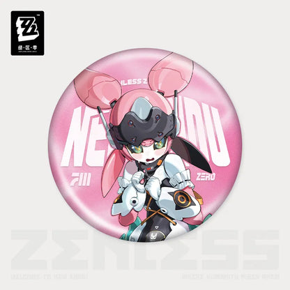 Zenless Zone Zero Artwork Series Angels of Delusion Tinplate Badge