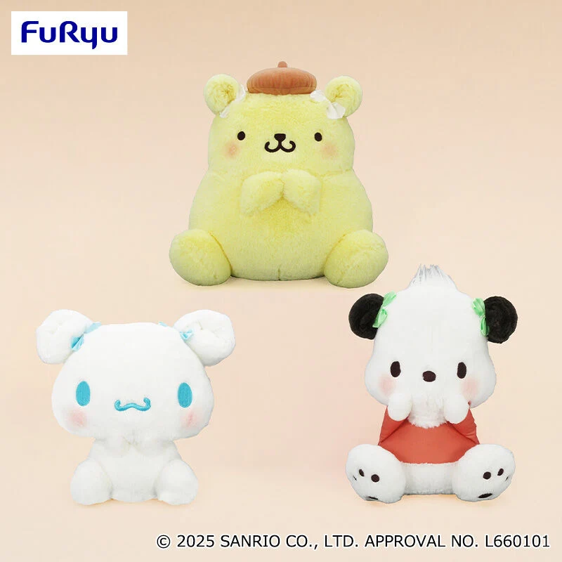 FuRyu Sanrio Characters Marumaru Omimi BIG Plush Toy