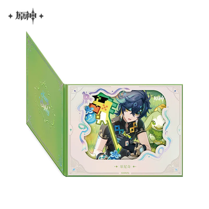 Genshin Impact The Day of Destiny Series Flip Page Window Shikishi Cardboard 2025