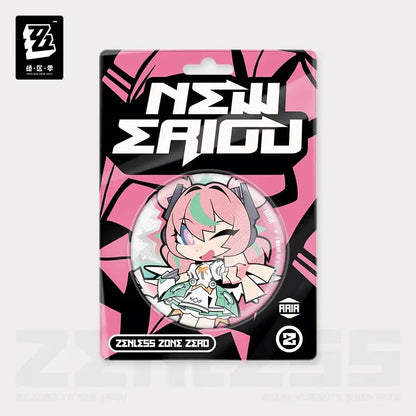 Zenless Zone Zero New Eridu Series Angels of Delusion Chibi Tinplate Badge