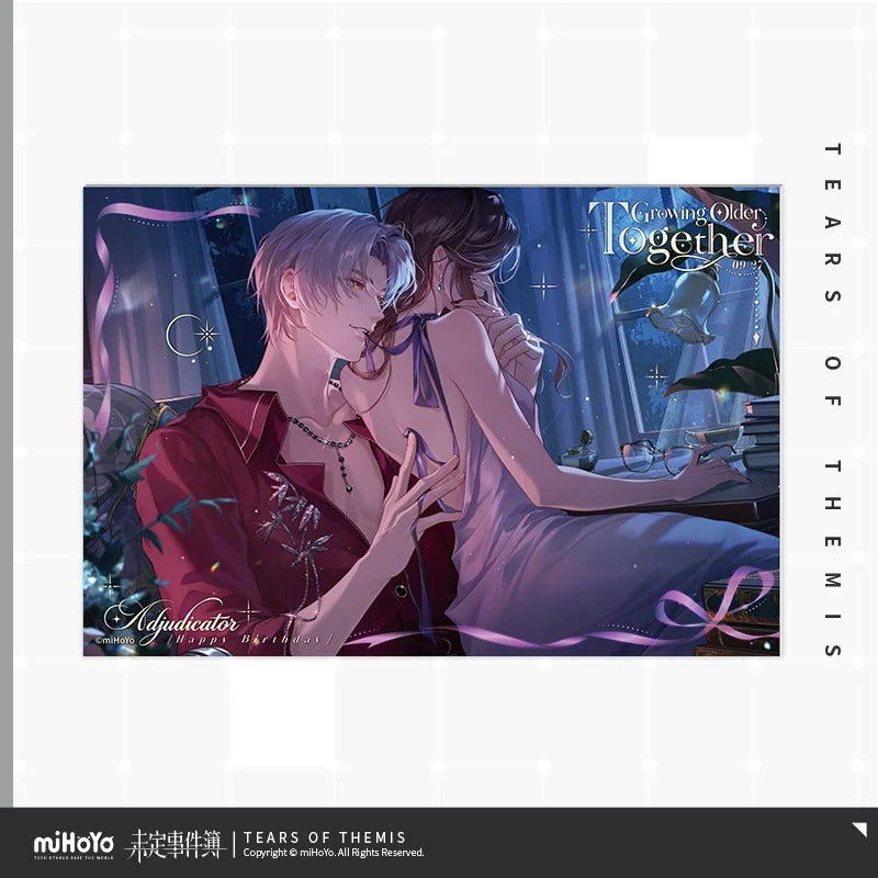Tears of Themis Growing Older Together Series Vyn Richter Birthday Borderless Shikishi Cardboard