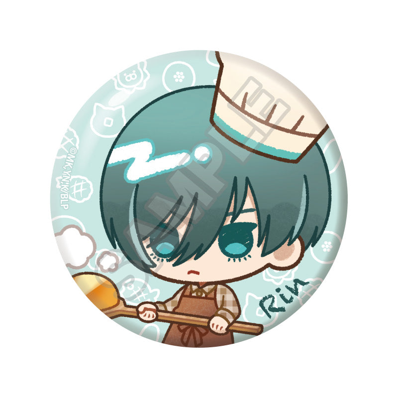 Blue Lock Crayon Touch Bakery Badge