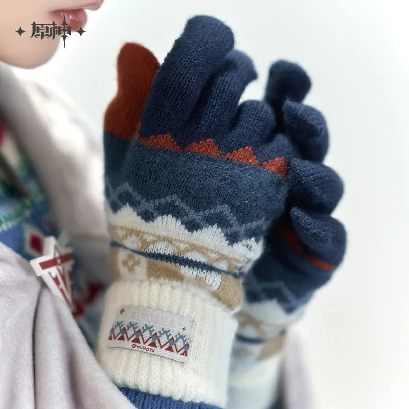 Genshin Impact Alyosha Theme Impression Series Wearable Blanket & Gloves