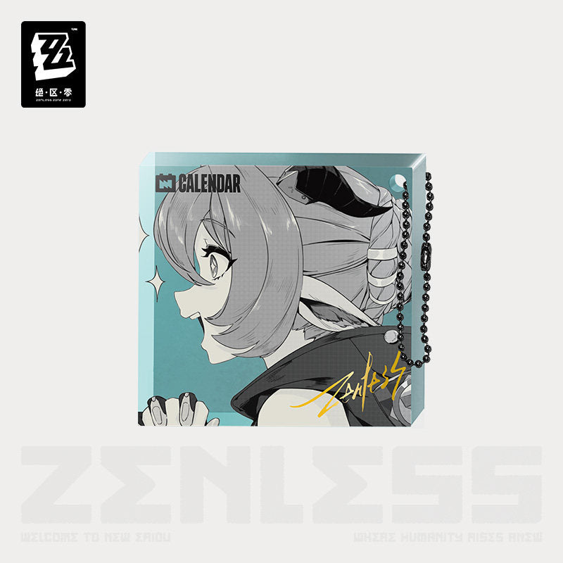 Zenless Zone Zero Time Signal Research Series Thick Acrylic Keychain Vol.2