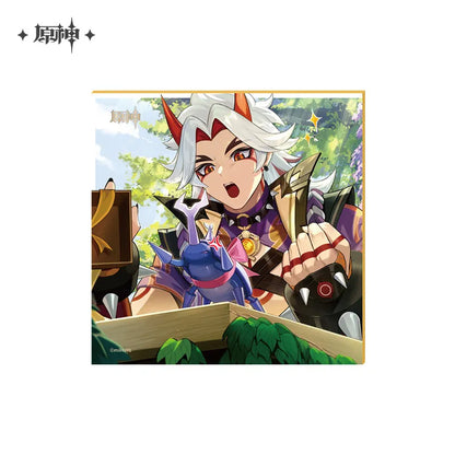 Genshin Impact The Day of Destiny Series Shikishi