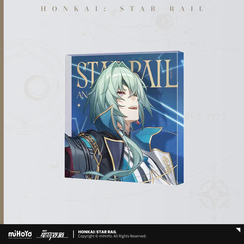 Invitation From The Stellar Series Acrylic Ornament Honkai: Star Rail Anaxa ACG Go Anime www.acg-go.com Anaxa, Art Decor, Castorice, Mydei, Phainon