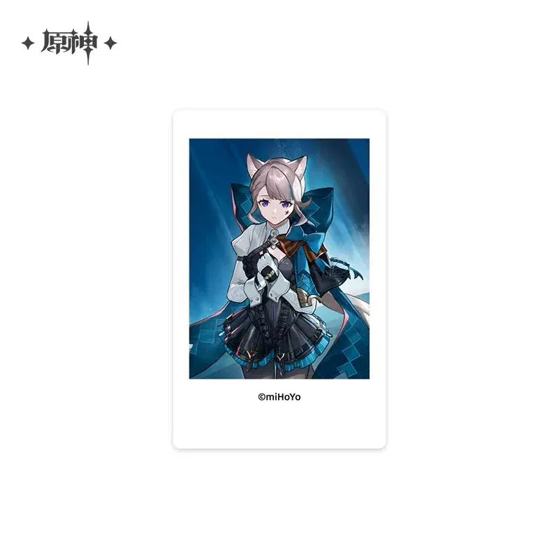 Two Worlds A Flame The Crimson Night Fades Card Lynette Ver. Genshin Impact (Not For Sale) Lynette ACG Go Anime www.acg-go.com Art Decor, Card, Lynette