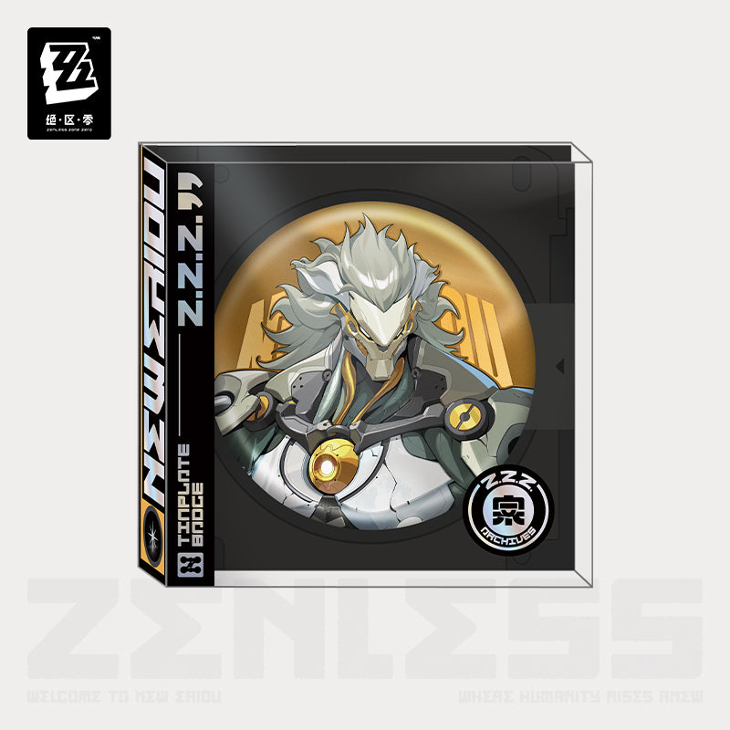 Zenless Zone Zero Artwork Series Krampus Tinplate Badge – ACG Go Anime