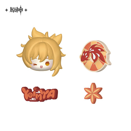 Genshin Impact Midsummer Party Series Clogs and Shoe Charm Set