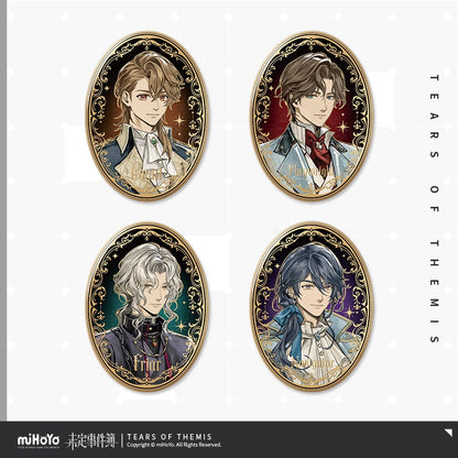Tears of Themis Love & Wanderlust Series And Then There Was One Sereis Embossed Irregular Badge