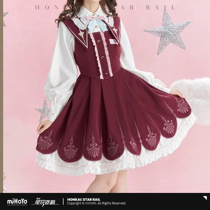 Honkai: Star Rail Hyacine Theme Impression Series Pinafore Dress