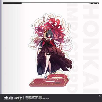 Flowering Spring Series Acrylic Stand Honkai Impact 3rd Seele Black Ver. ACG Go Anime www.acg-go.com Bronya, Elysia, Fu Hua, Herrscher of Sentience, Honkai Impact 3rd, Kiana, Raiden Mei, Seele, Stand