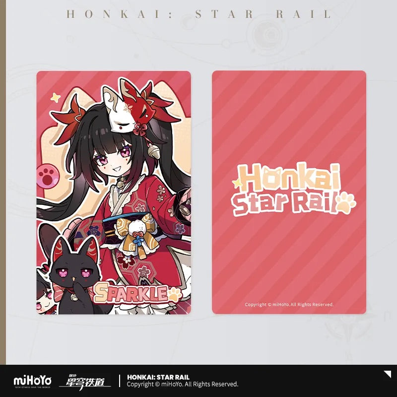 Little Cat Series Laser Collectible Tickets