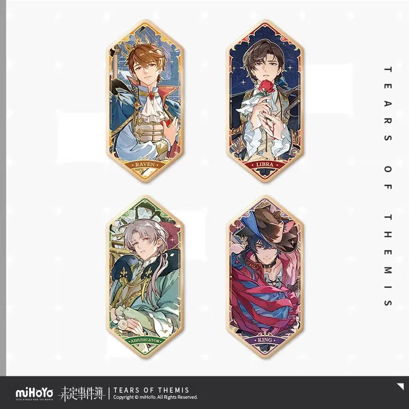 Tears of Themis Fairy Tale Exploration Series Special Design Badge Luke Pearce ACG Go Anime www.acg-go.com Artem Wing, Badge, Luke Pearce, Marius von Hagen, Tears of Themis, Vyn Richter