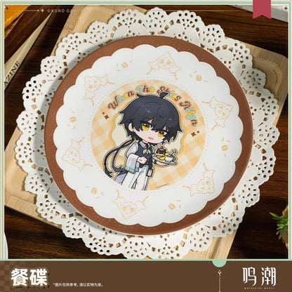 Wuthering Waves When the Skies Align Theme Rover Plate Male Rover ACG Go Anime www.acg-go.com Female Rover, Male Rover, Tableware, Wuthering Waves