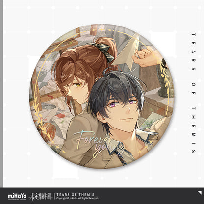 8th Anniversary Forever Young Series Double Badge