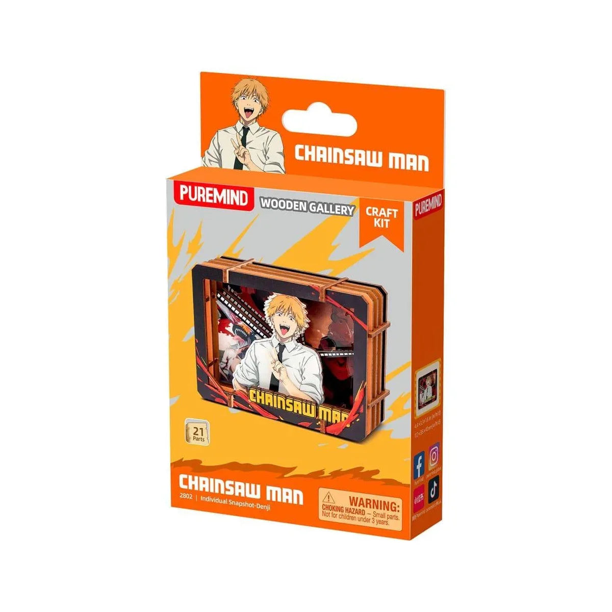 Chainsaw Man Wooden Gallery-S Denji Ornament