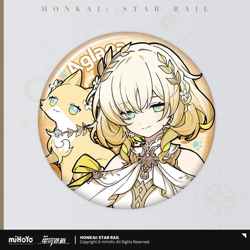 Honkai: Star Rail Little Cat Series Tinplate Badge