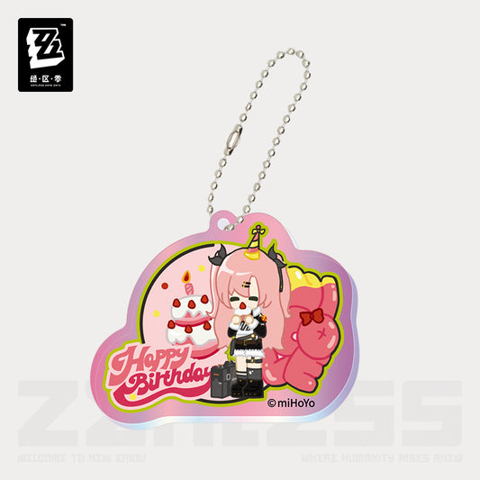 Zenless Zone Zero HB2U Series Nicole Demara Chibi Acrylic Pendant Vol. 2 (Not For Sale)