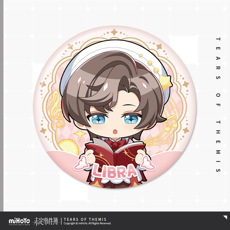 Tears of Themis Stellis Serenade Series Chibi Tinplate Badge