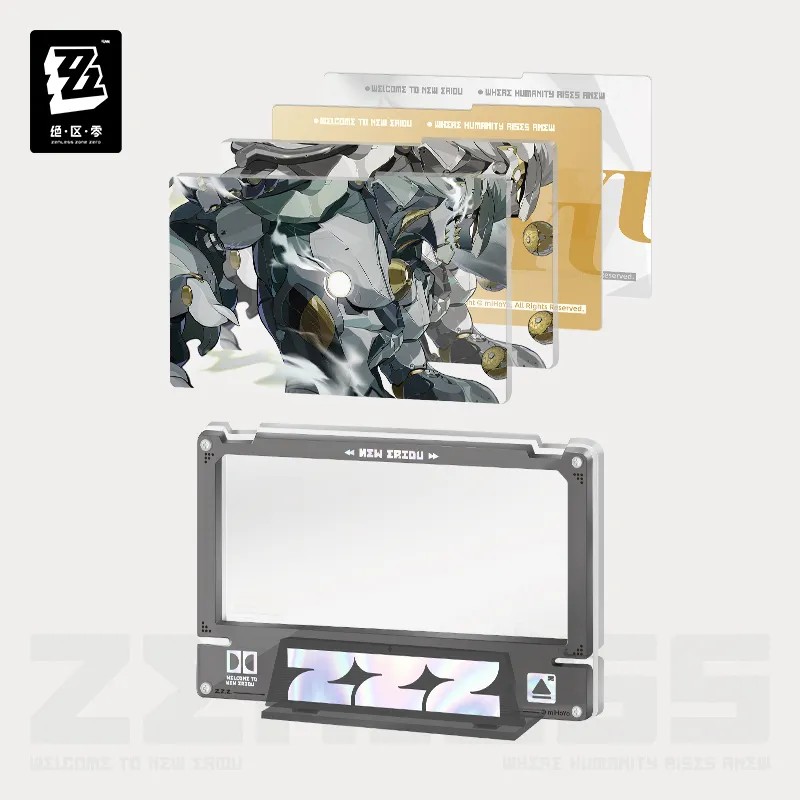 Zenless Zone Zero Mindscape Cinema Series Krampus Compliance Authority Framed Acrylic Insert Set