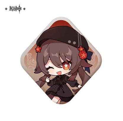 Hutao Theme Impression Series Badge Ver.2 Genshin Impact (Not For Sale) Hu Tao (B) ACG Go Anime www.acg-go.com Badge, Genshin Impact, Hu Tao