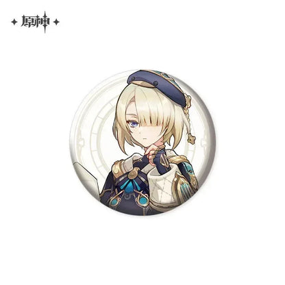 Genshin Impact 2023 Game Art Exhibition Series Merch Badge / Freminet ACG Go Anime www.acg-go.com Badge, Folder, Freminet, Lynette, Lyney, Stand, Stationary