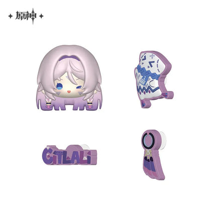 Genshin Impact Aurora Party Series DIY Soft Rubber Decoration Set