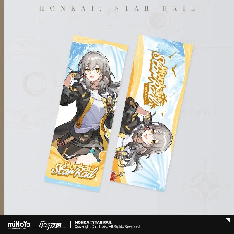Honkai: Star Rail Fruity Summer Series Laser Ticket Trailblazer Stelle (Female) ACG Go Anime www.acg-go.com Caelus, Castorice, Honkai: Star Rail, Mydei, Stelle, Ticket, Trailblazer