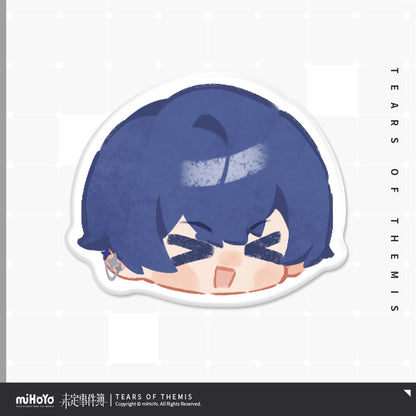 Tears of Themis Love & Wanderlust Series Chibi Ceramic Refrigerator Magnets
