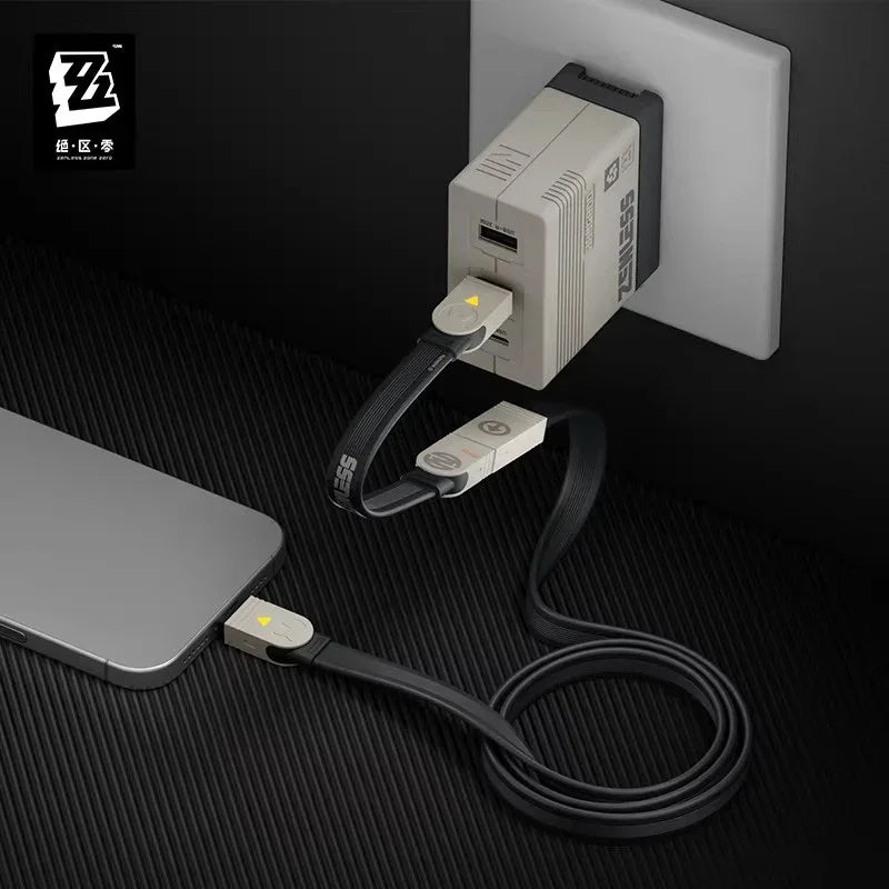 Zenless Zone Zero Rapid Power Pro Series 240W Expandable Modular Fast Charging Data Cable