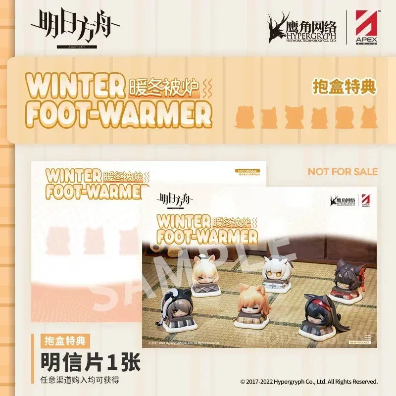 Arknights Winter Foot-Warmer Postcard (Not For Sale) Winter Foot-Warmer ACG Go Anime www.acg-go.com Arknights, Postcard