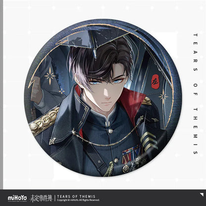 Tears of Themis Eternal Flame of the City Series Tinplate Badge Artem Wing ACG Go Anime www.acg-go.com Artem Wing, Badge, Luke Pearce, Marius von Hagen, Tears of Themis, Vyn Richter